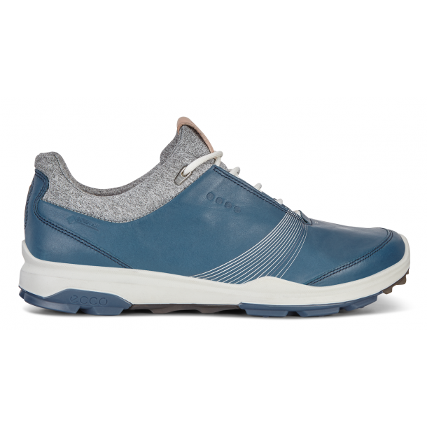 Ecco Dame Biom Hybrid 3 Golfsko Denim Bl? Golfsko dame ecco tilbud, Sort ecco goretex sneakers dame, ecco sko bl?